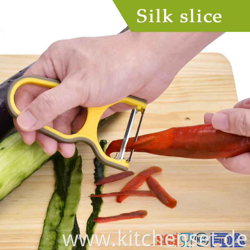 Peeler with Stainless Steel Blade